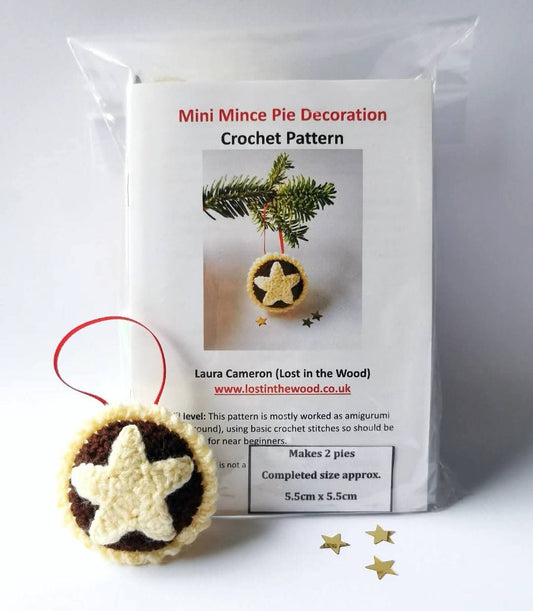 Mini Mince Pie Decoration Kit