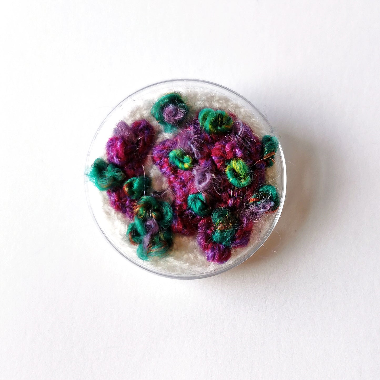 Petri Dish Brooch
